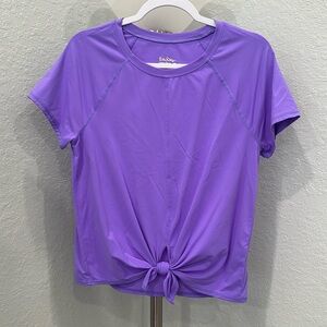 Lilly Pulitzer Kieran Active Tee. Mystical Purple. Size M.  NWOT